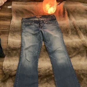 Abercrombie & Fitch stretch boot-cut denim 6R